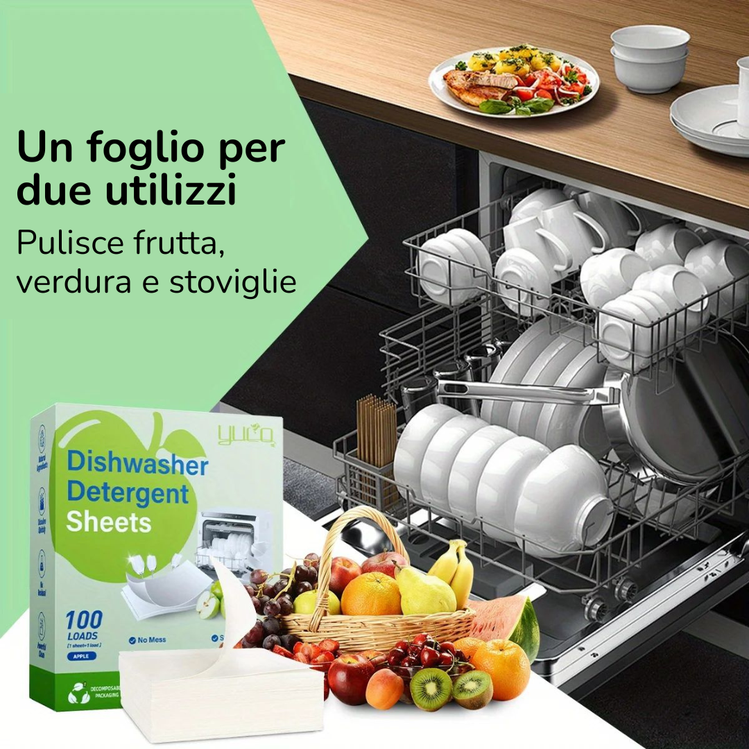 Fogli per Lavastoviglie Ecologici JUCO