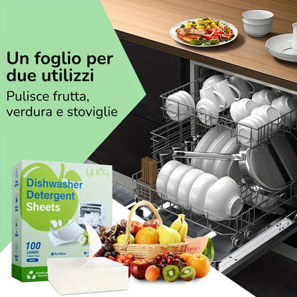 Fogli per Lavastoviglie Ecologici JUCO