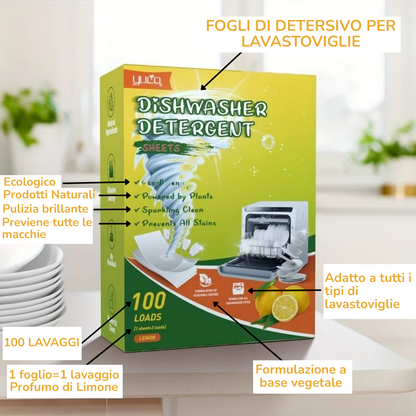 Fogli per Lavastoviglie Ecologici JUCO