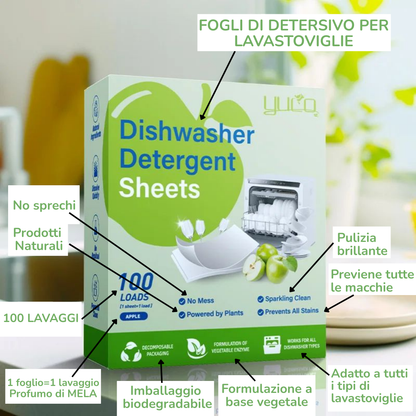 Fogli per Lavastoviglie Ecologici JUCO