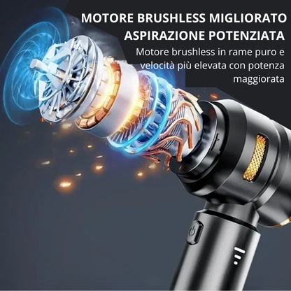 Aspiratore Wireless Multifunzione Plus+